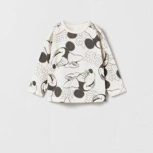 🆕NWT Zara Minnie Mouse Disney T-shirt